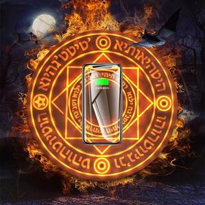 แผ่นชาร์จโทรศัพท์ไร้สาย10W ชาร์จโทรศัพท์ได้อย่างรวดเร็วแผ่นชาร์จไร้สายอเนกประสงค์มีเสียง LED ของขวัญวันหยุด - Product Image 5