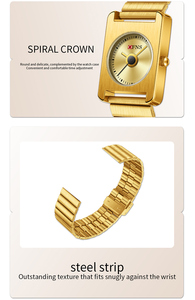 Sanda Orologio Donna Vintage Medievale Quarzo 20mm Cinturino Silicone 30M Impermeabile Semplice OEM Personalizzato 2026 - Product Image 3