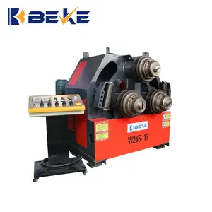 Công suất cao Ống Vuông ống thép hồ sơ Ống Bender thủy lực 3 cuộn ống Máy uốn