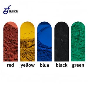 <span class=keywords><strong>Óxido</strong></span> de Hierro <span class=keywords><strong>Rojo</strong></span> de Alto Brillo Fe2O3, Pigmento de <span class=keywords><strong>Color</strong></span> Cosmético 100% Puro de Grado Industrial para Paredes Exteriores de Edificios de Hormigón - Product Image 3