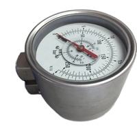 द्वैध दबाव गेज Bourdon ट्यूब के साथ, अंतर दबाव नापने का यंत्र, MOD.133 - Product Image 2