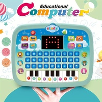 Juguete Educativo Samtoy, Tableta de Aprendizaje de Inglés, Juguete de Computadora Portátil para Bebés, Juguetes Educativos para Niños con Pantalla LED