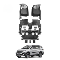Tapis de sol de voiture 5D en caoutchouc TPE écologique, antidérapant et imperméable, sur mesure, 3 pièces pour Toyota Rush 2023