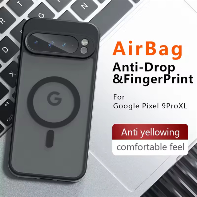 Anti Drop Smoke Matte Lens Protection Translucent Phone Cover for Google Pixel 10A 10 9 Pro XL 9A 10 9 Pro 8A 7A Magnetic Case