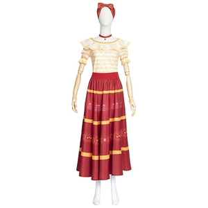 2024 <span class=keywords><strong>Encanto</strong></span> magique pleine <span class=keywords><strong>maison</strong></span> Cosplay Costume Madrigal Dolores robe pour femmes DISP-012 - Product Image 2