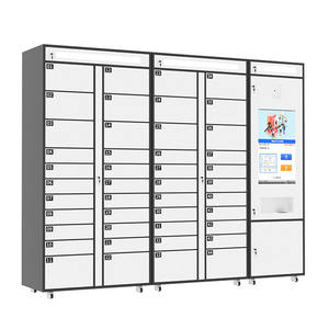 Casiers électroniques intelligents, Casiers express de supermarché d'immeuble de bureaux communautaires, Stations de stockage intelligentes avec mot de passe - Product Image 2