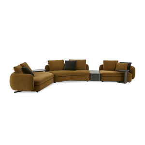 Set Divani di Lusso dal Design Italiano Post-Moderno in Tessuto Divano Letto Nordico per Soggiorno <span class=keywords><strong>Mobili</strong></span> per la <span class=keywords><strong>Casa</strong></span> di Tendenza - Product Image 6