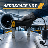 Lampe UV numérique professionnelle à lumière blanche avec interrupteur AC et support magnétique pour composants aérospatiaux