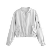 Blouson Bomber en Toile Personnalisé pour Homme, Léger et Brillant, avec Logo Personnalisé sur le Devant – Meilleure Vente