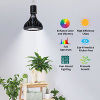 Projecteur pour plantes en aluminium IP65 20W 24W 32W, éclairage de culture LED PAR COB à spectre complet pour jardinage intérieur, floraison