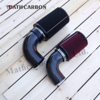Kits de filtres d'admission d'air en fibre de carbone sèche sur mesure Mathcarbon de haute qualité, résistance aux hautes températures, personnalisés