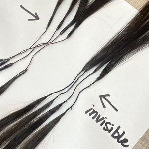 Extensiones de Cabello Humano de Lujo con Trenzado de Crochet, 100% Cabello Humano Virgen Remy Vietnamita, Extensiones de Cabello con <span class=keywords><strong>Punta</strong></span> de Crochet - Product Image 1