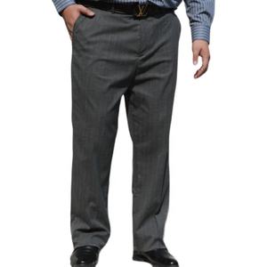 Pantalons décontractés mode affaires pour hommes Pantalons de <span class=keywords><strong>costume</strong></span> formels Pantalons droits rayés pour hommes personnalisés - Product Image 1