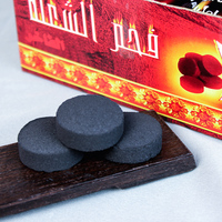 Charbon à chicha en briquettes à allumage rapide et faible teneur en cendres pour la vente en gros