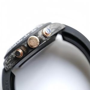 <span class=keywords><strong>Montre</strong></span> chronographe pour <span class=keywords><strong>homme</strong></span> en fibre de carbone forgée de luxe sur mesure ODM OEM, <span class=keywords><strong>montre</strong></span> à quartz super lumineuse pour l'extérieur - Product Image 3