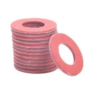 <span class=keywords><strong>Rondelle</strong></span> plate <span class=keywords><strong>isolante</strong></span> en fibre vulcanisée rouge, joint isolant électrique pour fixations de haute qualité - Product Image 1