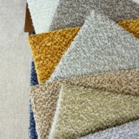 Tissu d'ameublement aspect lin, tissu chenille uni, tissé robuste pour meubles de maison, matériau textile