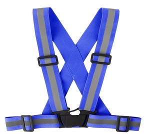 Cintura di Sicurezza Riflettente Regolabile con Fibbia a Sgancio Rapido ed Elastico in Vita per Corsa Notturna, Ciclismo, Camminata e Sport - Product Image 5