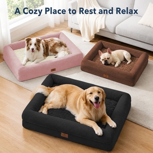 Orthopädisches Hundebett, wasserdicht, mit Eierkarton-Schaumstoff, Haustier-Sofa mit Polster, superweich, waschbar, für Einzelhändler, kundenspezifische Fabrikfertigung - Product Image 2