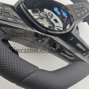 Volante Deportivo de Cuero con Costuras Rojas y Azules para Modelos de Auto BMW X3 X5 CS M3 M4 M5, Venta al Por Mayor - Product Image 4