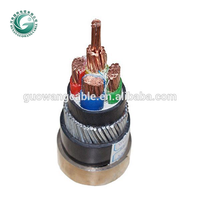 Câble d'alimentation blindé en cuivre flexible résistant au feu isolé en PVC 4 conducteurs 120 mm 50 mm 35 mm2 25 mm 6 mm Prix