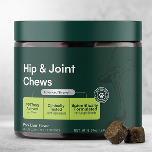 Senior Advanced Glucosamine Chondroitin Joint Supplement <strong>Dog</strong> <strong>Hip</strong> &amp; Joint <strong>Pain</strong> Relief Soft Chews Omega 3 6 Vitamin Pet Supplement - Product Image 1