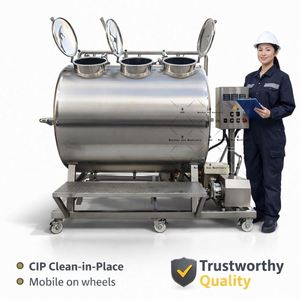 Sistema de Limpieza CIP, Equipo Automático de Limpieza CIP para Tanques de Elaboración de Cerveza, Unidad de Limpieza CIP (Limpieza en el Lugar) - Product Image 4