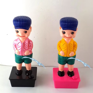 Squirt <span class=keywords><strong>Wee</strong></span> Pee Jungen-Set 7,5 Zoll Pinkelnder Junge Spritzspielzeug Auslaufsichere Wasserbasis Klassisches Neuheit-Wasserpistolen-Spielzeug - Product Image 1