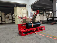 Machine à couper les tuyaux industriels EKBERG HDPE 160-630 mm avec lames en acier trempé DN20-110