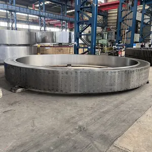 Neumático de horno rotativo de fundición grande para molino de cemento/Molino de azúcar/molino de papel
