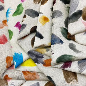 Аутентичные волосы лошади, Раскрашенные вручную камуфляжные многоцветные модные новые тканевые сумки, диваны с принтом - Product Image 4