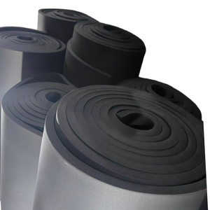 Rouleau de mousse de caoutchouc isolante à froid, panneau isolant <span class=keywords><strong>thermique</strong></span> pour toiture de bâtiment, <span class=keywords><strong>isolation</strong></span> imperméable - Product Image 1