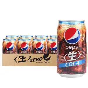 Japan Coca Soft Drink 340ml Original Sugar Free Raw Cola Carbonated Drink Cans Exotic Drinks Beverage