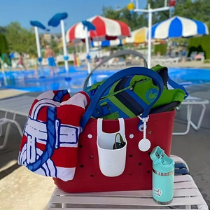 Bolsa de Playa Impermeable de EVA con Diseño Calado - Bolsa de Hombro de Malla de Gran Capacidad con Dos Correas para Actividades al Aire Libre <span class=keywords><strong>en</strong></span> la Piscina - Product Image 6