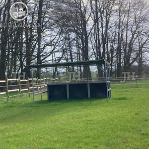 Establos temporales prefabricados de diseño JH para caballos, refugio móvil para caballos al aire libre con techo - Product Image 5