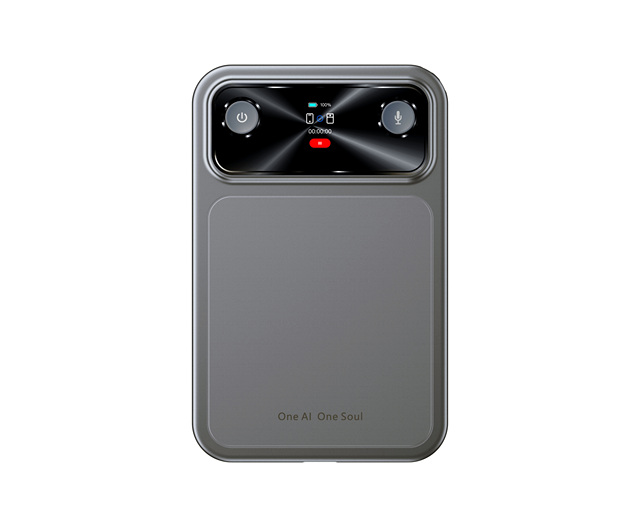 AI-Powered Voice Recorder Dual MEMS Microphones Magnetic Clip 118 Language Transcription for Meetings Lectures Chatgpt
