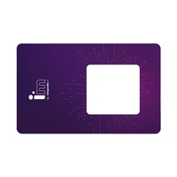 Carte RFID UHF en PVC blanc CR80 personnalisable, directement de l'usine, protocole ISO18000-6C EPC Gen2, 860-960 MHz, étanche, pour contrôle d'accès