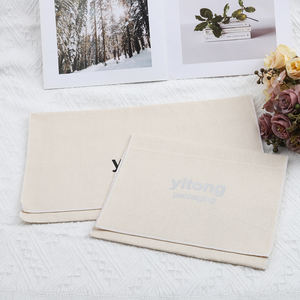 Enveloppe en coton <span class=keywords><strong>Martin</strong></span> de haute qualité Livre Emballage cadeau Sac à poussière Logo personnalisé Enveloppe Rabat Sac à main Pochette à poussière en coton - Product Image 2