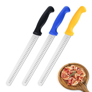 RUITAI-Cuchillo de cocina <span class=keywords><strong>profesional</strong></span> de 12 pulgadas, mango de plástico PP Azul, de acero inoxidable, para cortar jamón - Product Image 1