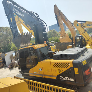 Excavatrice sur chenilles d'occasion Hyundai 220-9S, moteur japonais d'occasion, 220-9S - Product Image 6