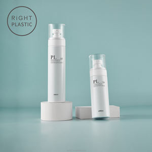 <span class=keywords><strong>PL</strong></span> pet-flasche transparenter Behälter für gerade Sprühlotion auf lager kosmetische Verpackung - Product Image 3