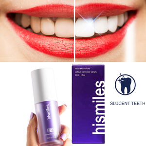 Pasta de Dientes Herbal Blanqueadora Purple <span class=keywords><strong>V34</strong></span> de Una Sola Capa para Eliminar Manchas de Cigarrillos, para Uso Doméstico, Hotelero y Venta al Por Mayor - Product Image 1