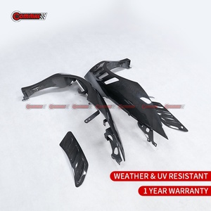 ชุดแต่งตัวถังรถยนต์คาร์บอนไฟเบอร์แห้งรุ่นใหม่ SF90XX สำหรับ Ferrari SF90 กันชนหน้า-หลัง บังโคลน สเกิร์ตข้าง - Product Image 6