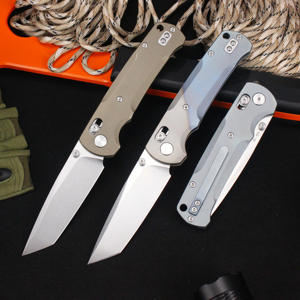 نصل جديد ، سكين جيب للصيد والبقاء على قيد الحياة للصيد والتخييم من سبائك التيتانيوم عالية الصلابة - Product Image 6