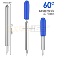 Cuchillas de Carburo Cementado de 30/45/60 Grados para Plotter de Corte de Vinilo Marca ROLAND SXQDJGS, Soporte para Cuchillas, Longitud de 23.5mm, Gran Venta