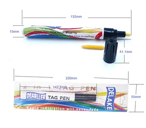 2023 Hot Sale Pecuária Farm Equipment Waterproof Identificação Ear Tag Maker Pen Animal Ear Tag Marcador Pen