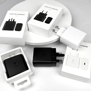<span class=keywords><strong>Chargeur</strong></span> mural USB C à charge rapide <span class=keywords><strong>45w</strong></span> PD Type C <span class=keywords><strong>Chargeur</strong></span> 45 watts pour <span class=keywords><strong>Samsung</strong></span> Galaxy S23 S22 S21 ultra <span class=keywords><strong>Note</strong></span> 20 <span class=keywords><strong>10</strong></span> 10plus - Product Image 5