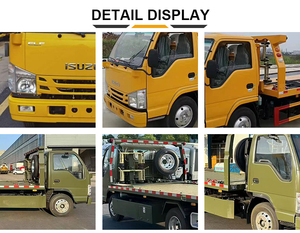 Isuzu 3T Flatbed Tow Truck 4X2 Diesel Manual Euro 5 New Recovery Vehicle - Product Image 5