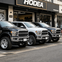 Jantes forgées à profil profond de 20/22/24/26 pouces à 5/6/8 trous pour Ford/Chevrolet/Dodge/GMC, jantes en alliage chromé poli classiques rétro personnalisées