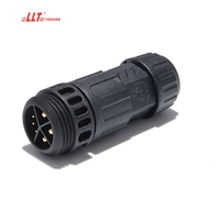 Conectores Lilutong M19 de 3+5 Pines, Cable a Cable, Impermeables IP67 IP68, para Cable de Atenuación de Luz para Cultivo de Plantas